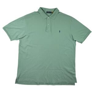 Polo Ralph Lauren Mens 2XB Green Short Sleeve Polo Shirt